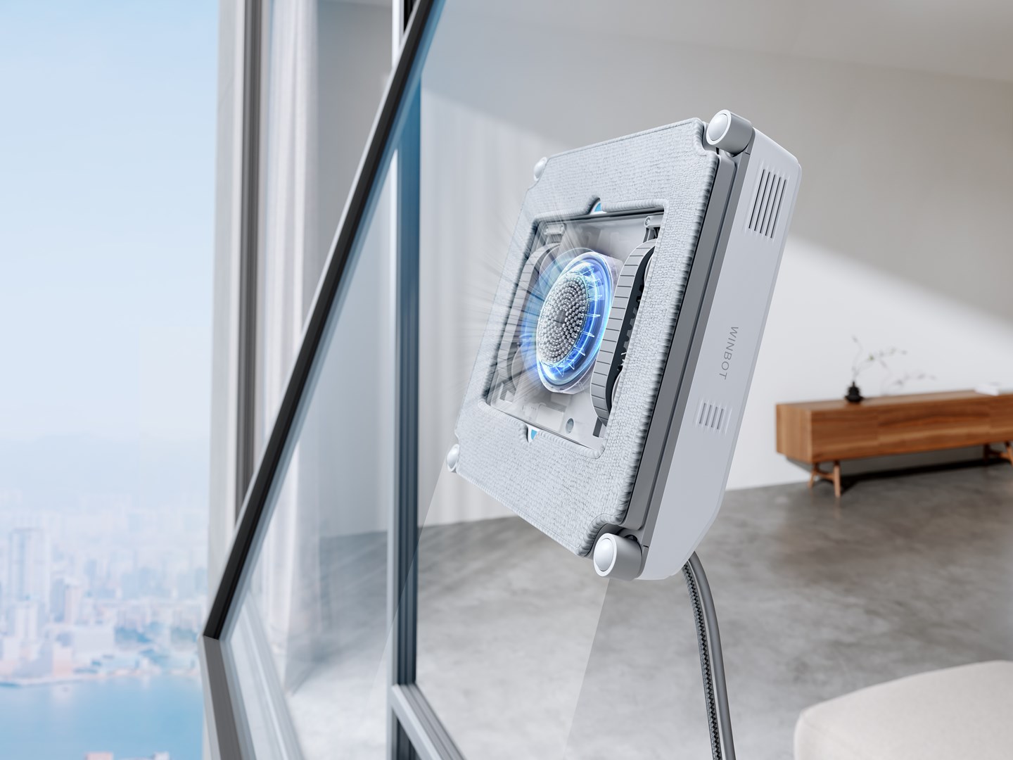 Robot za čišćenje prozora ECOVACS Winbot Mini (bijeli)-5