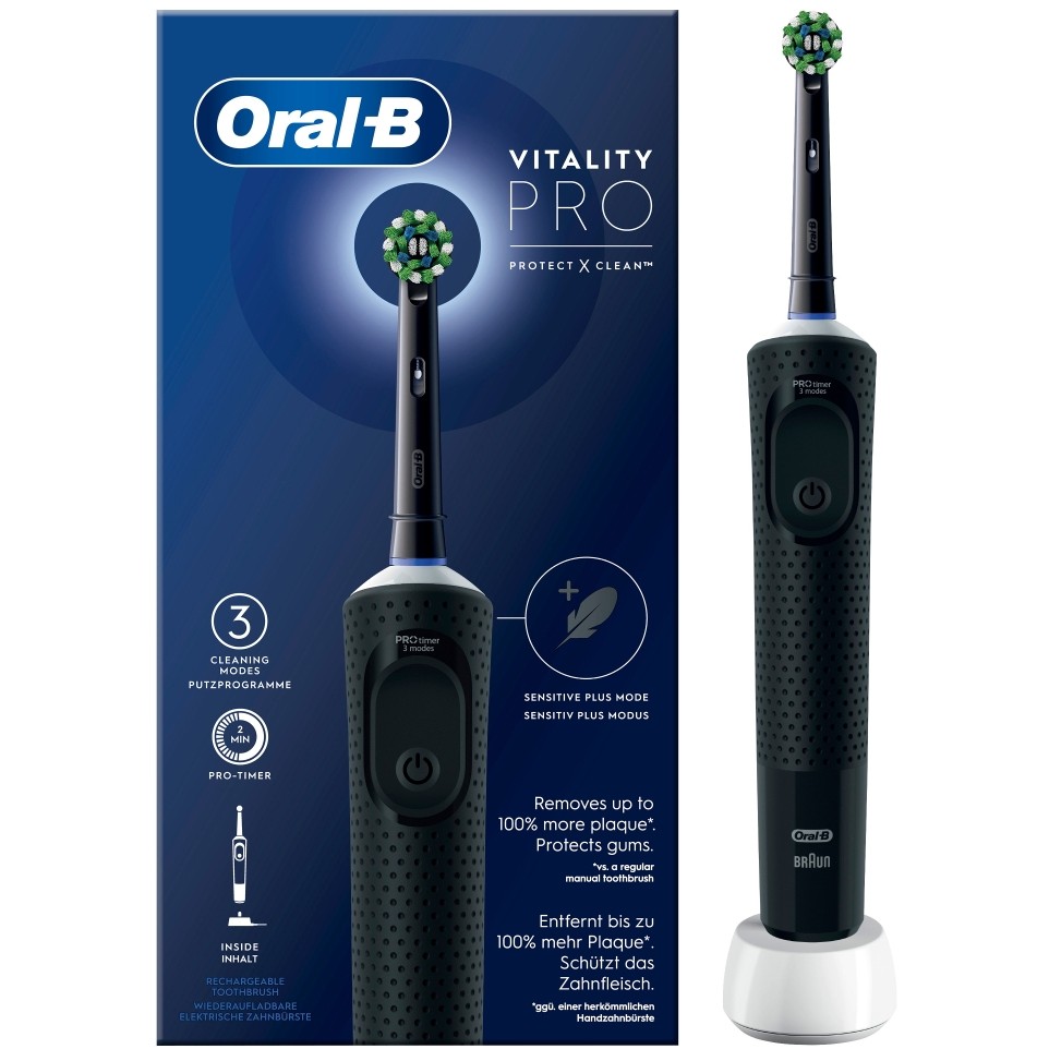 Oral-B Vitality Pro Adult Rotating toothbrush Black-1