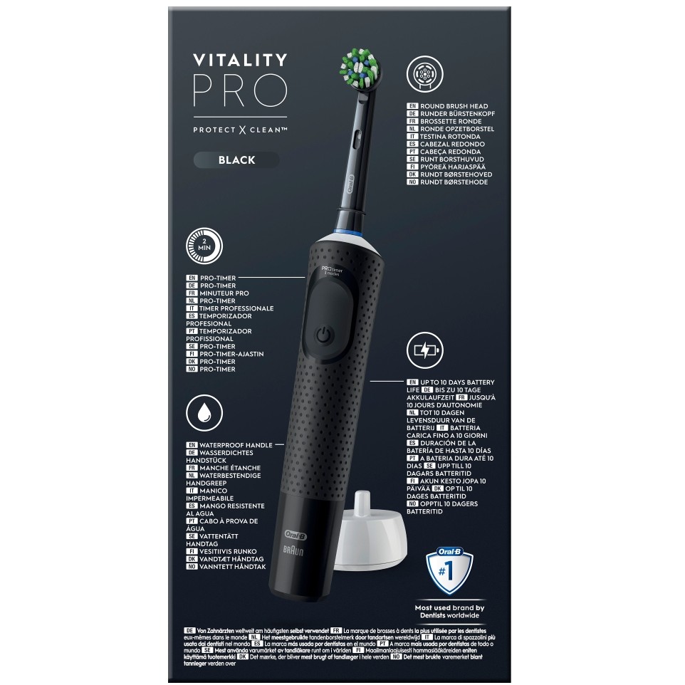 Oral-B Vitality Pro Adult Rotating toothbrush Black-7