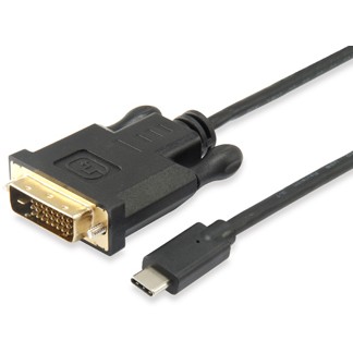 Kabel EQUIP USB Type C to DVI-D Dual Link 1.8m