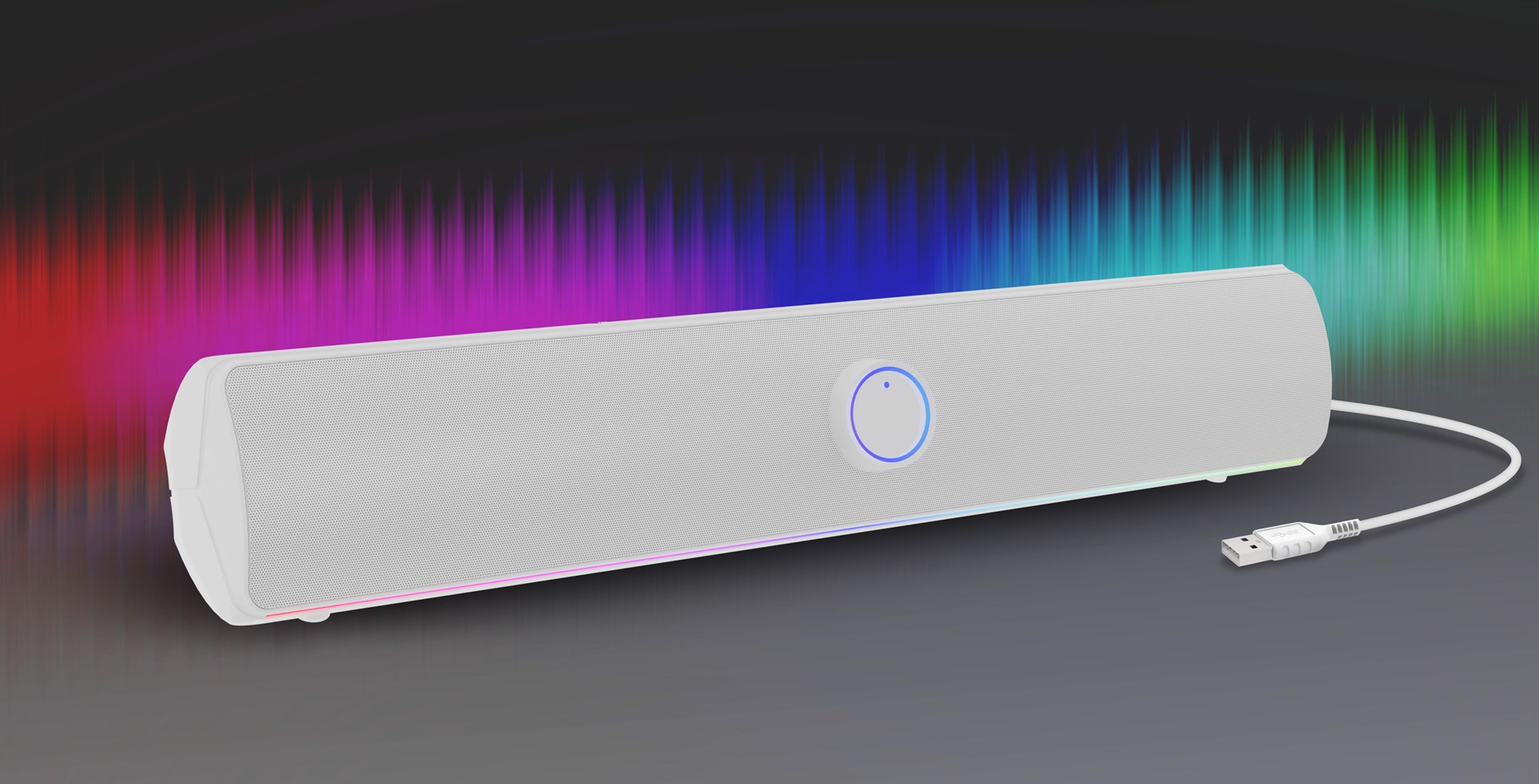 GENESIS NCS-2305 soundbar speaker White 2.0 channels 10 W-7