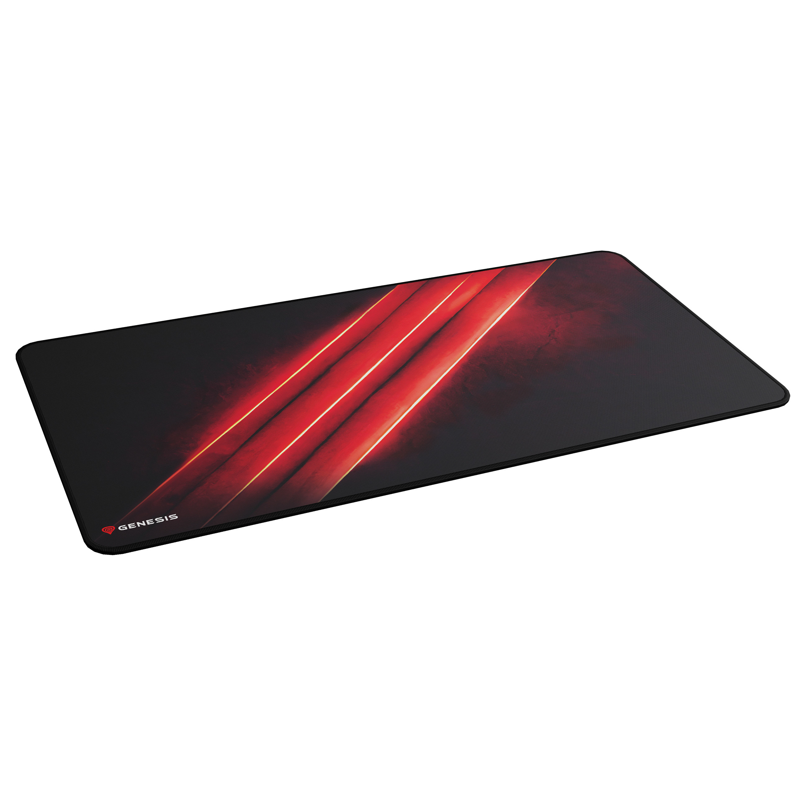 GENESIS Carbon 500 Maxi Flash G2 Gaming mouse pad Black, Red-3