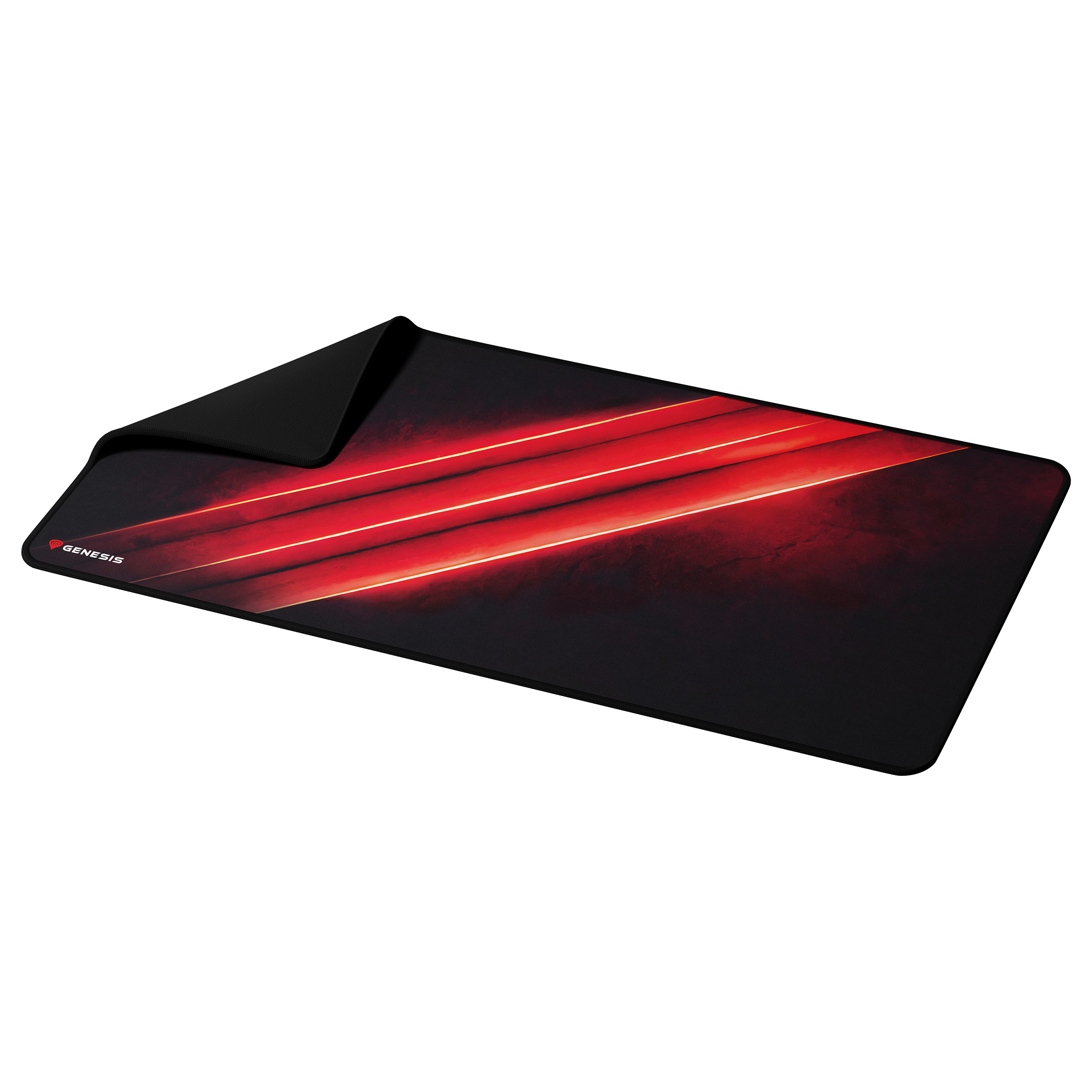 GENESIS Carbon 500 Maxi Flash G2 Gaming mouse pad Black, Red-5