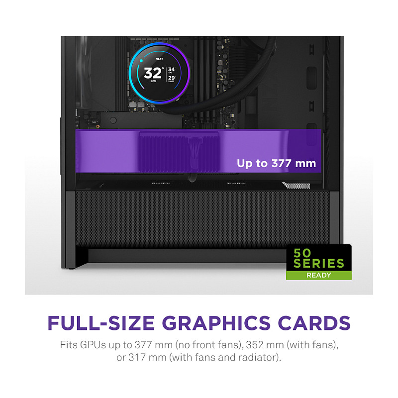 Kućište NZXT H9 H3 Flow Midi Tower crna boja-4