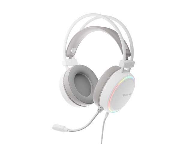 Slušalice GENESIS NSG-2308 (Wired, Head-band, Gaming, USB Type-A, Bijele)-7
