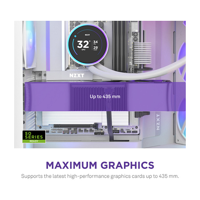 Kućište NZXT H9 FLOW RGB (midi tower, bijelo)-4