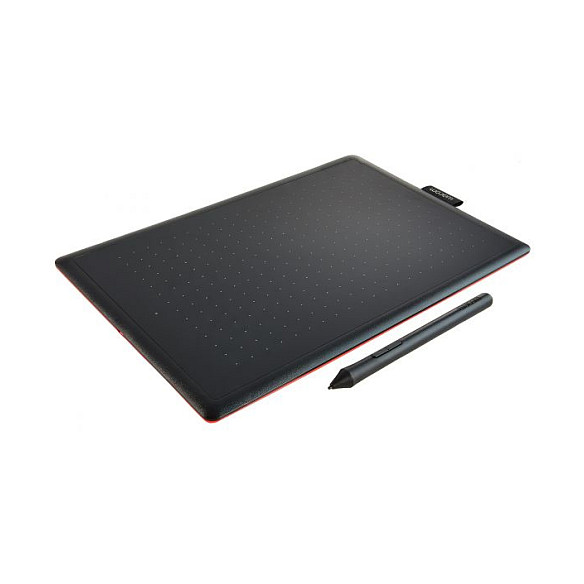Grafički tablet WACOM One by Medium crni, crveni 2540 lpi 216 x 135 mm USB-5