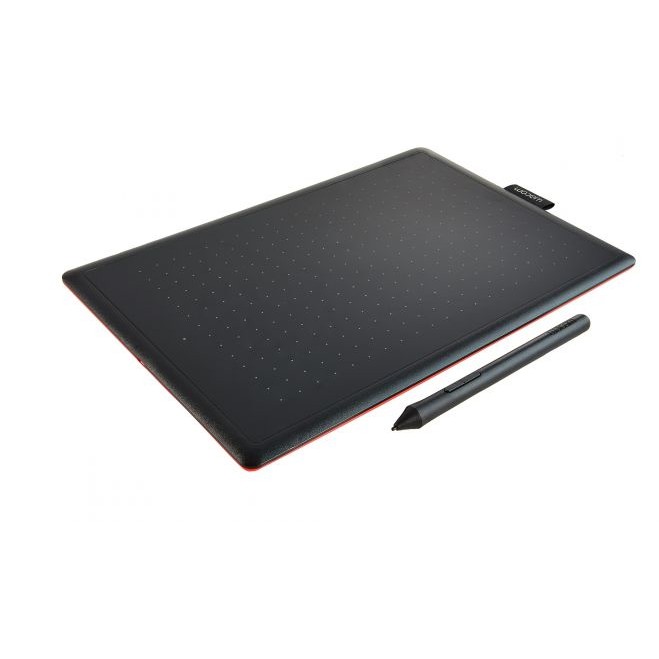 Grafički tablet WACOM One by Medium crni, crveni 2540 lpi 216 x 135 mm USB-1
