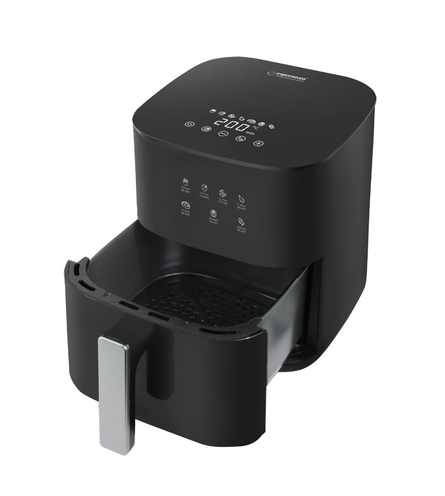 FAT-FREE FRYER ESPERANZA EKA002 (3.5L, 1350W, crna)-1