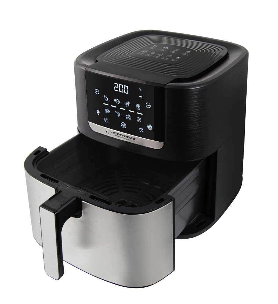 Non-fat fryer ESPERANZA EKA004 (8L, 1700W, inox)-3