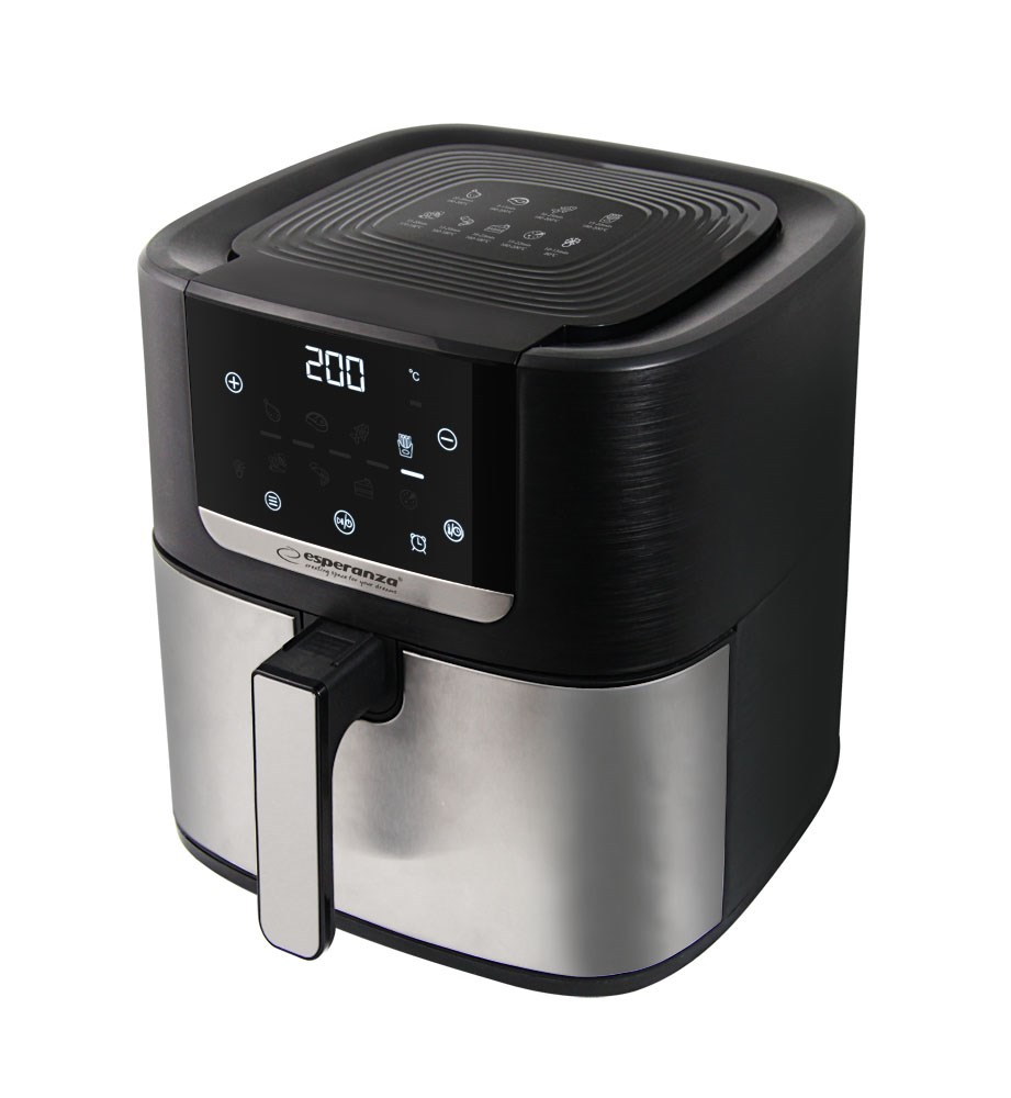 Non-fat fryer ESPERANZA EKA004 (8L, 1700W, inox)-4