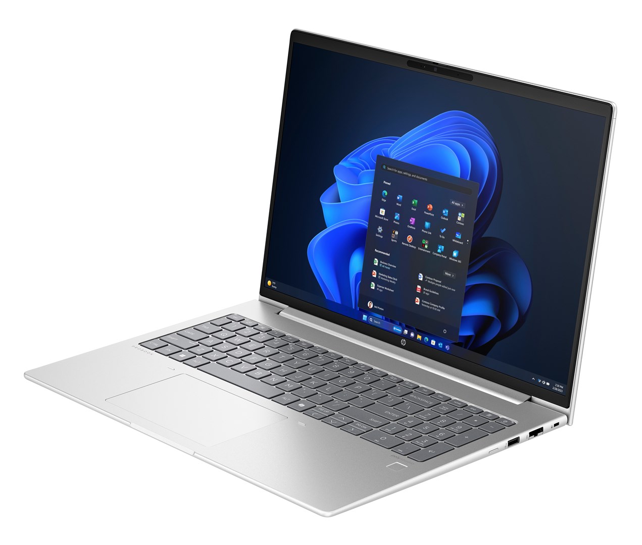 Laptop HP ProBook 465 G11 (16", IPS, WUXGA, AMD Ryzen 5 7535U, 16GB, 512GB SSD, AMD Radeon 660M, Windows 11 Pro, Non-HR tipkovnica, Srebrna)-3