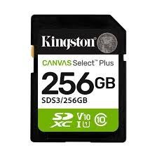 SD kartica KINGSTON Canvas Select Plus Gen3 256GB (150MB/s, C10, UHS-I U1, V10)