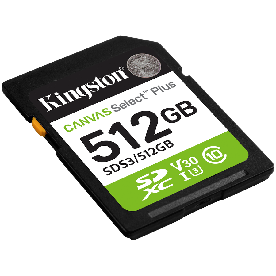 SD kartica KINGSTON Canvas Select Plus Gen3 512GB (150MB/s, C10, UHS-I U3, V30)-2