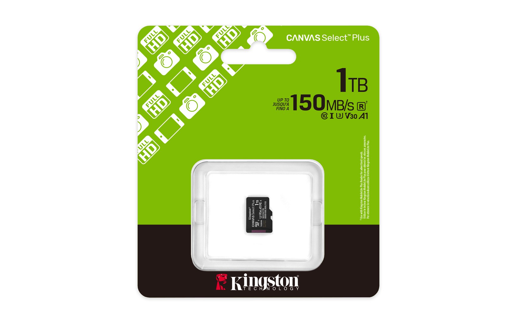 microSDXC KINGSTON Canvas Select Plus 1TB (A1, 150R)-1