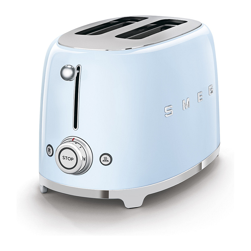 Toster SMEG 50's Style TSF01PBEU (950W, 2 utora, Pastelno plava)-1