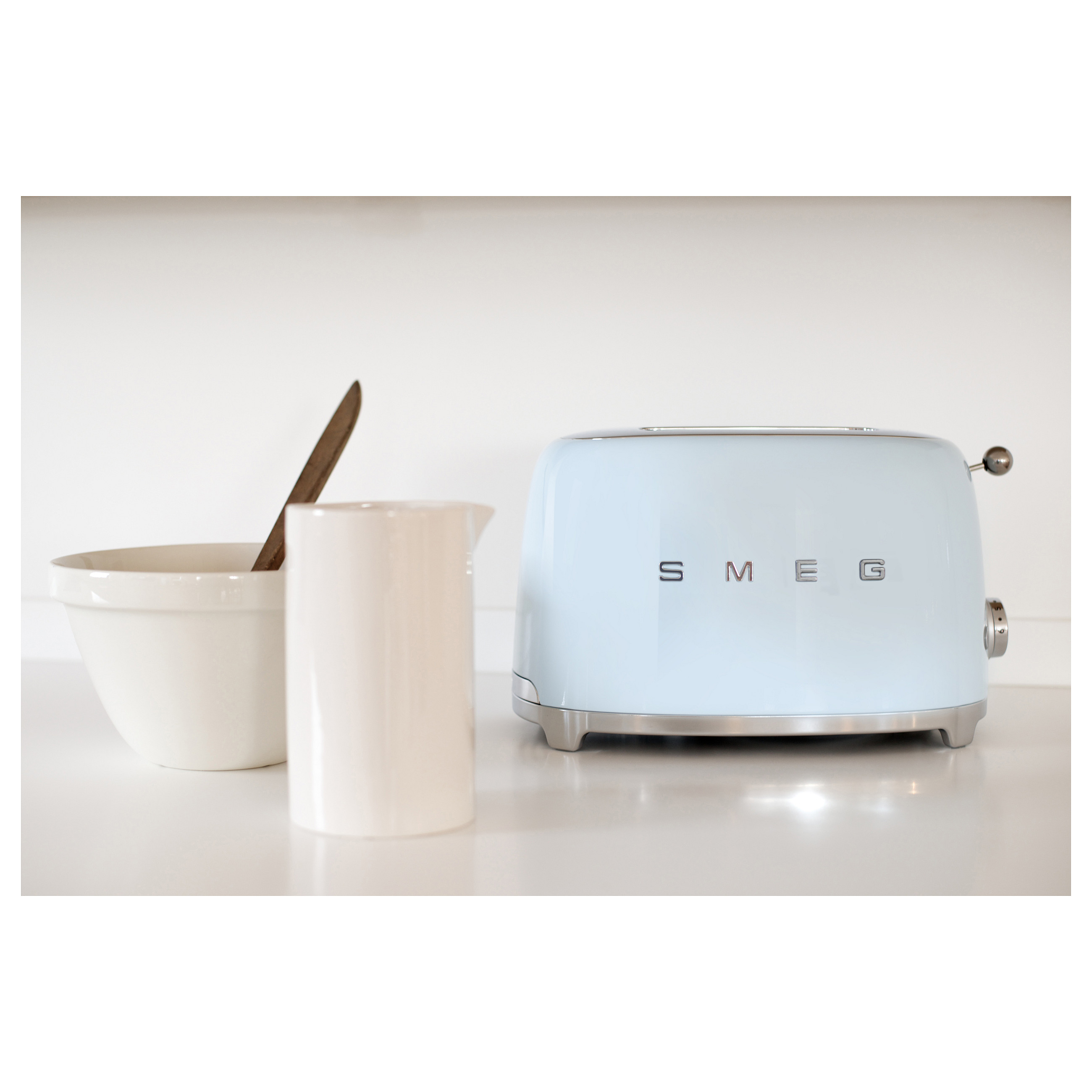 Toster SMEG 50's Style TSF01PBEU (950W, 2 utora, Pastelno plava)-10