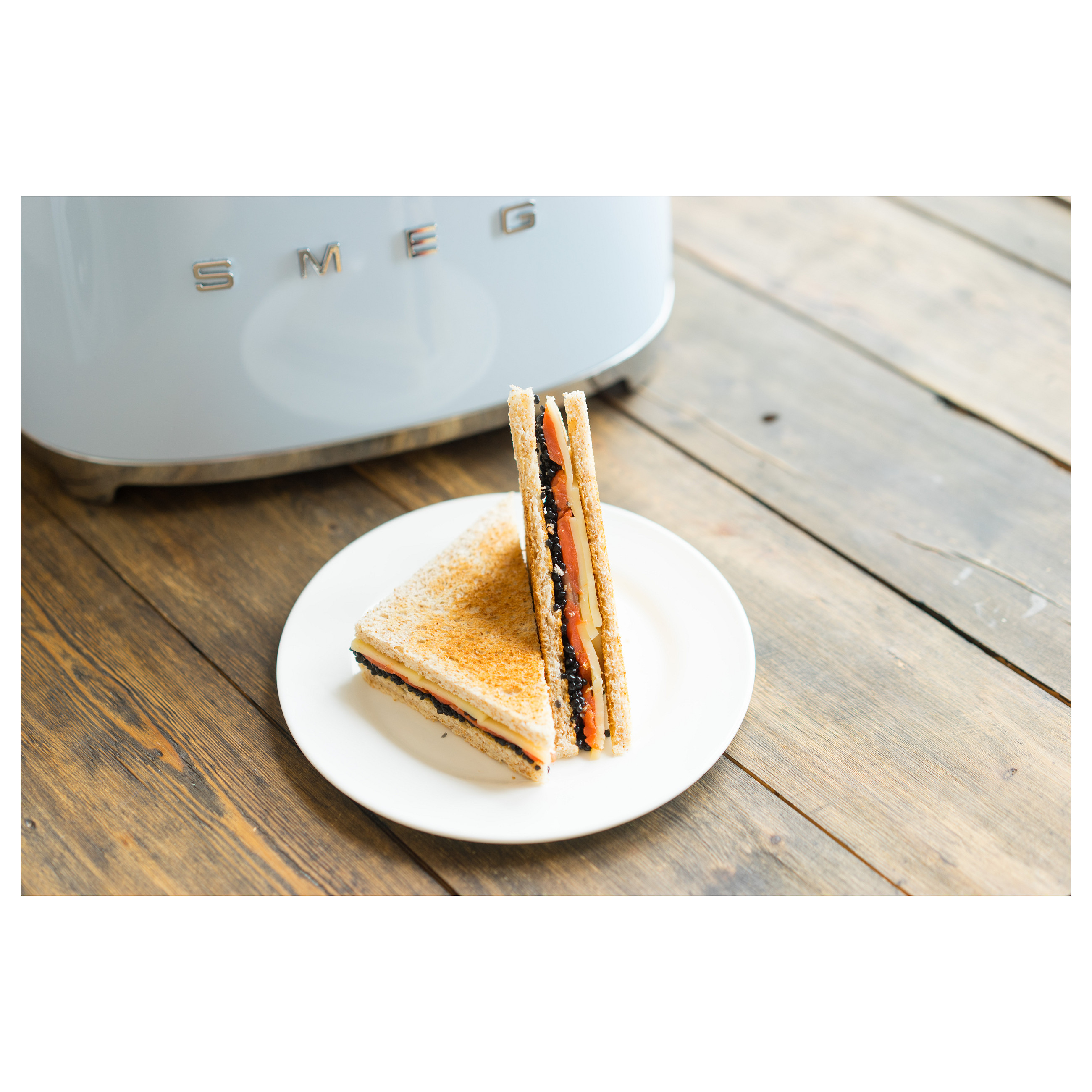 Toster SMEG 50's Style TSF01PBEU (950W, 2 utora, Pastelno plava)-24