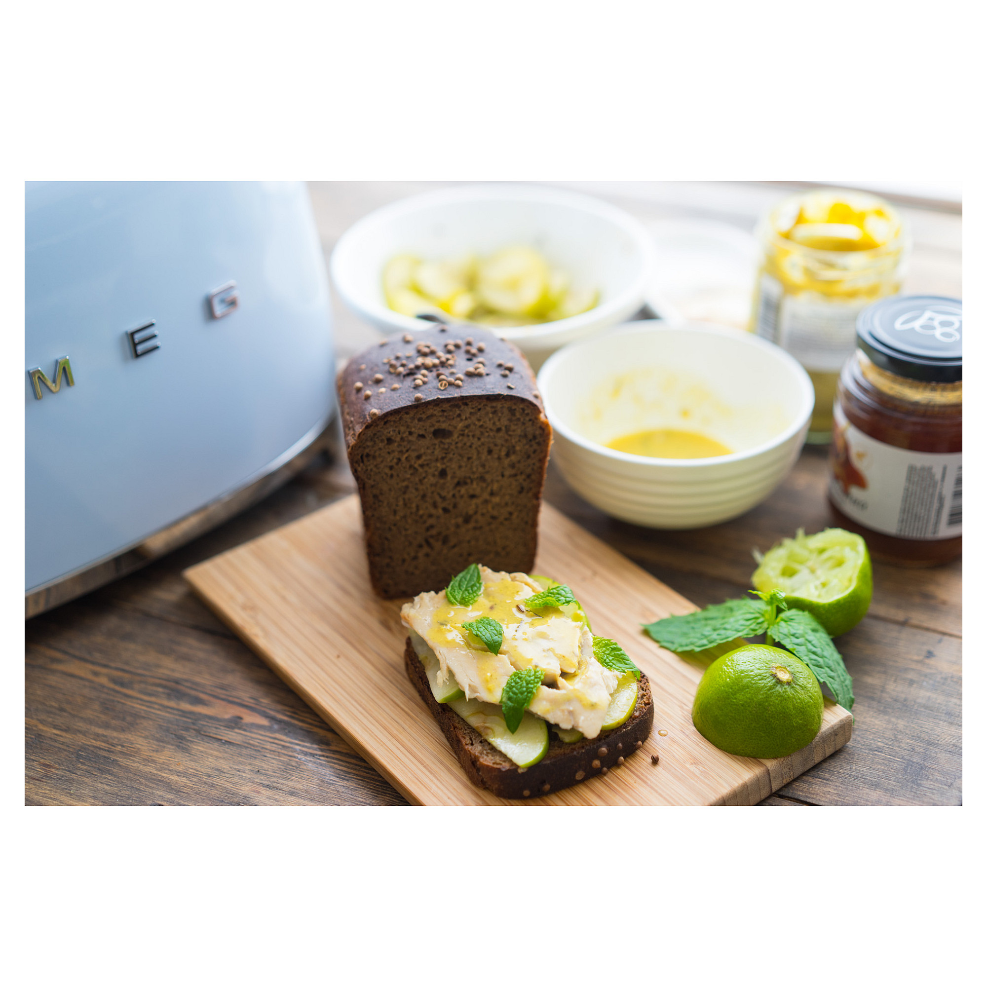 Toster SMEG 50's Style TSF01PBEU (950W, 2 utora, Pastelno plava)-33