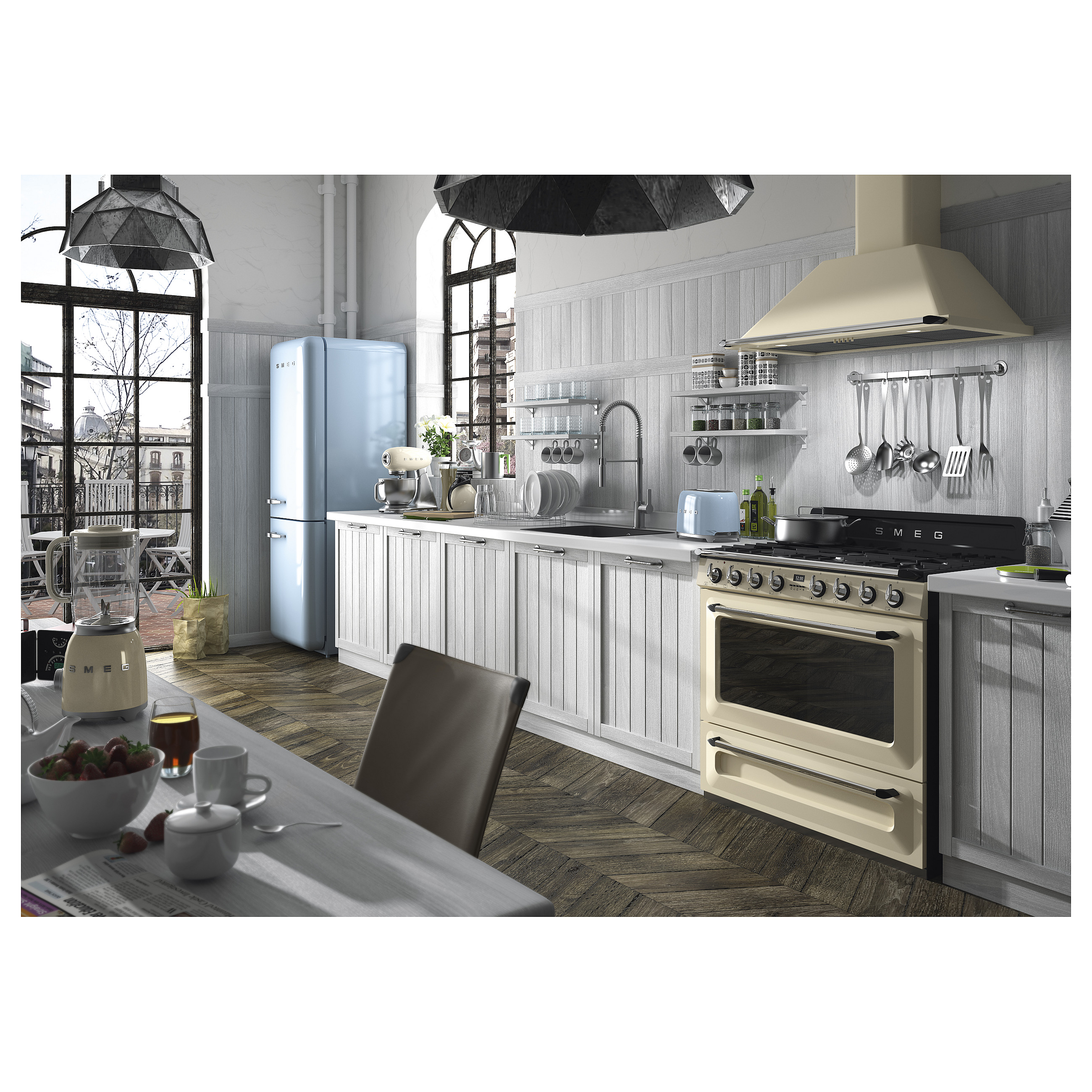 Toster SMEG 50's Style TSF01PBEU (950W, 2 utora, Pastelno plava)-46