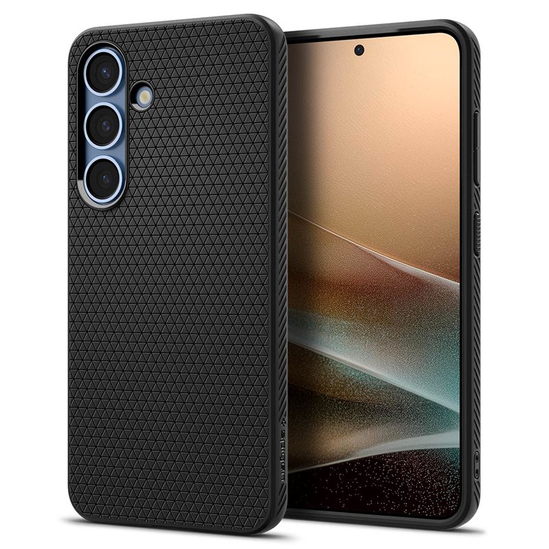 Spigen Galaxy S25 Case Liquid Air Matte Black-0