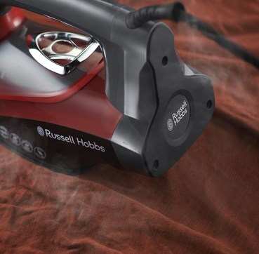 Russell Hobbs 25090-56 iron Dry & Steam iron Ceramic soleplate 2600 W Black, Grey, Red-2