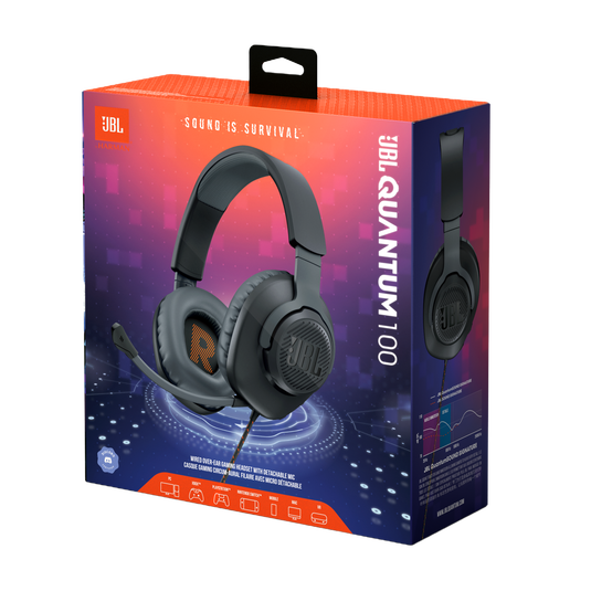 Slušalice JBL QUANTUM 100 M2, žičane, crne-5