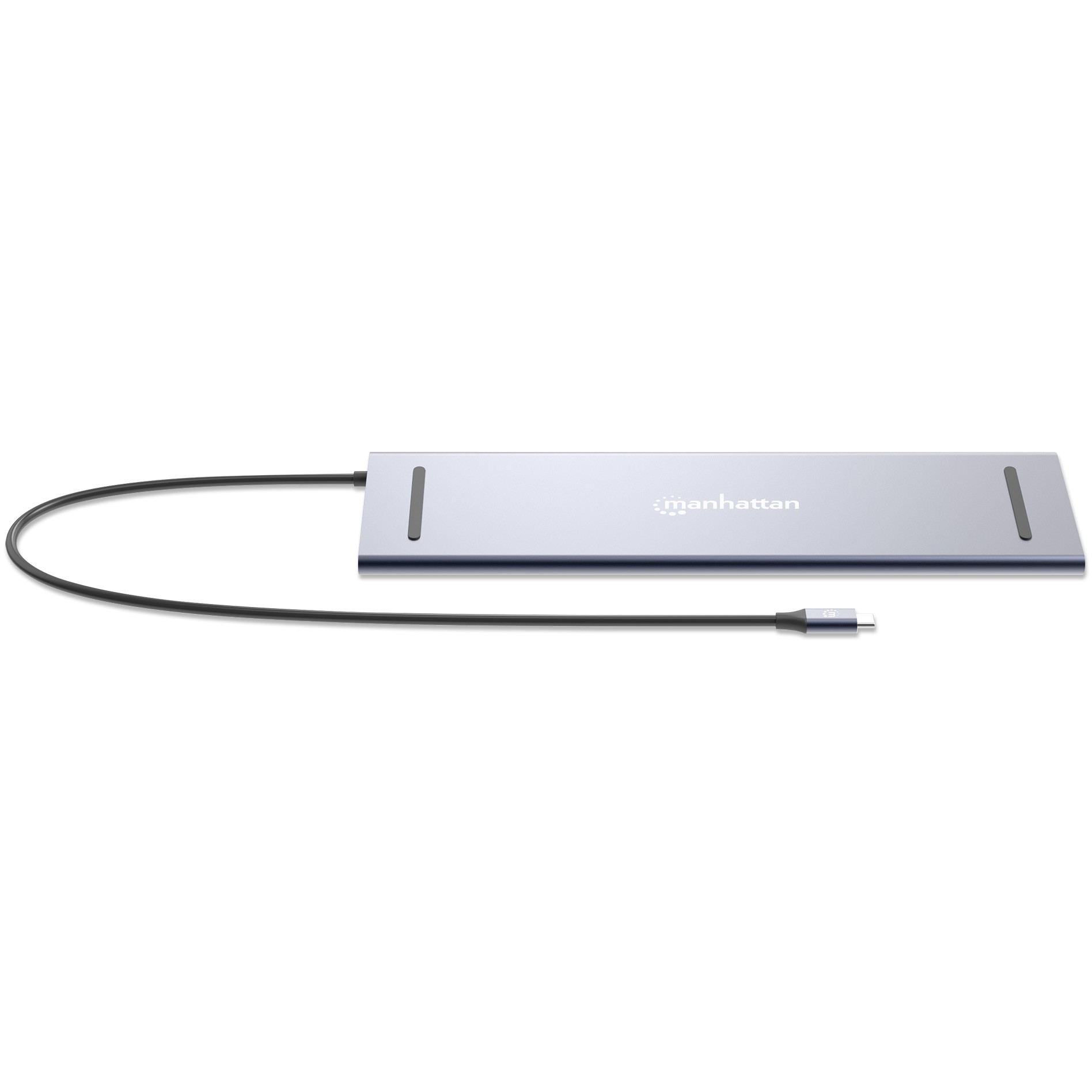 Docking stanica MANHATTAN 2574778 (USB-C, 12-in-1, Triple Monitor, 4K)-6