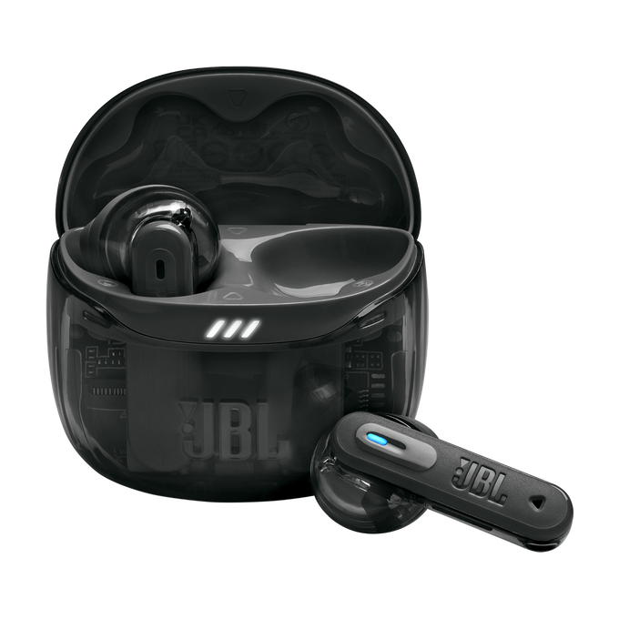 Slušalice JBL Tune Flex 2, TWS, NC, Ghost Edition, crne