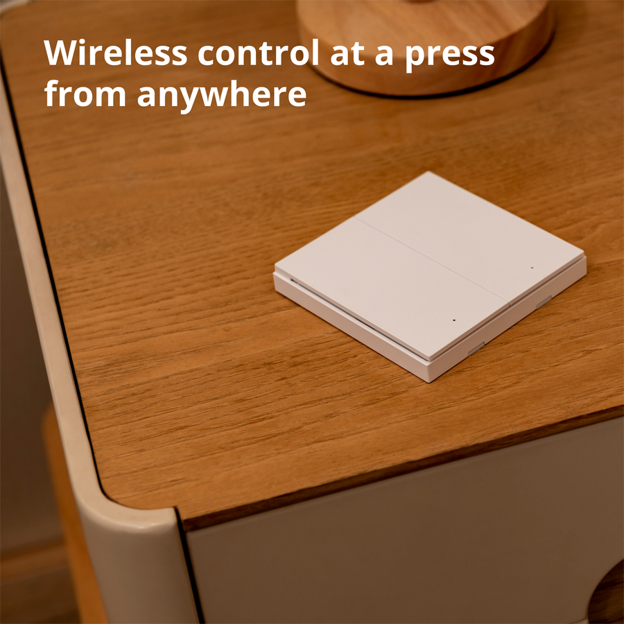Aqara Wireless Remote Switch H1 (double rocker): Model: WRS-R02; SKU: AR009GLW02-13