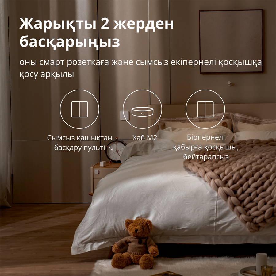 Aqara Wireless Remote Switch H1 (double rocker): Model: WRS-R02; SKU: AR009GLW02-45