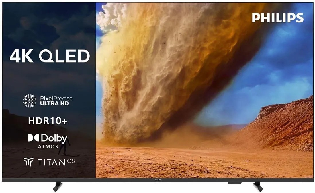 TV PHILIPS QLED 43PUS7810/12 Titan OS (108 cm, 4K UHD, HDR10+, Dolby Atmos, Smart TV)-0