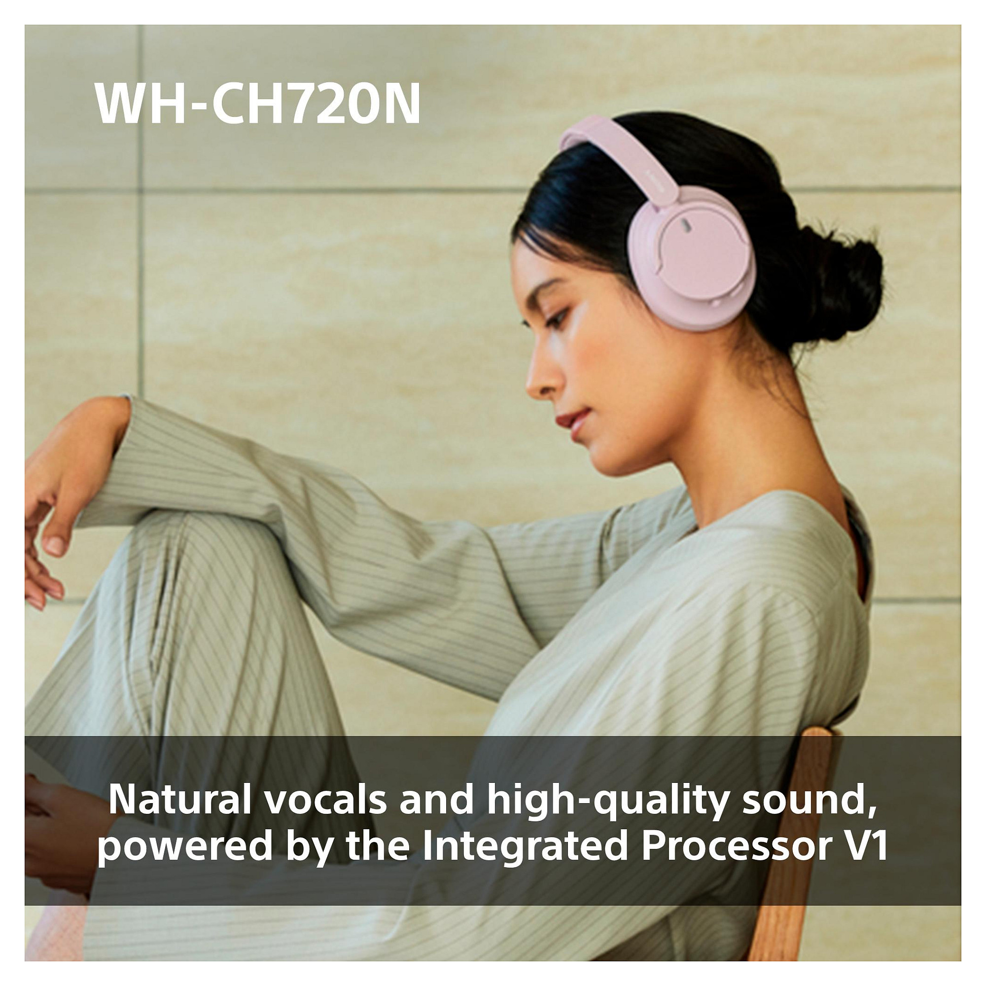 Slušalice SONY WH-CH720N, bežične, over-ear, ANC, roze-10