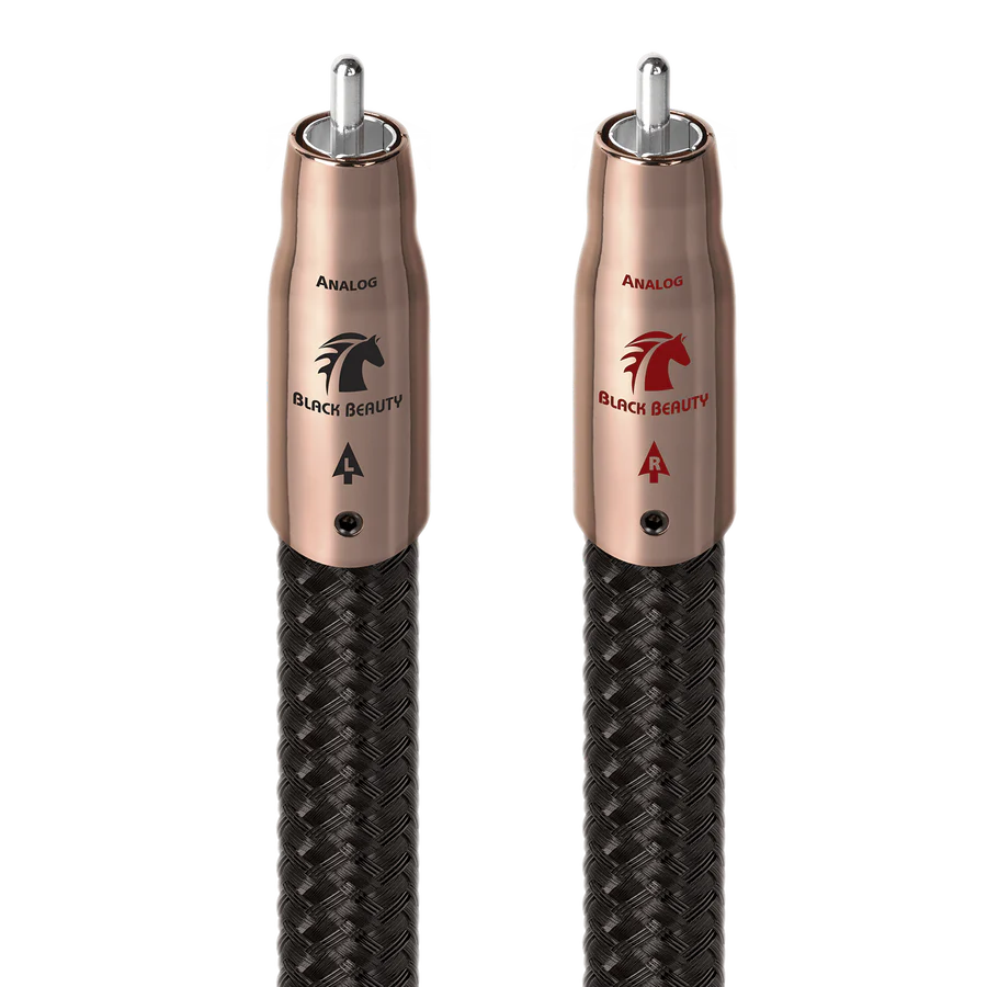 Kabel AUDIOQUEST BLACK BEAUTY 2RCA - 2RCA XLR 0.6m
