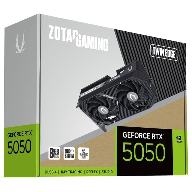 Grafička kartica ZOTAC GAMING GeForce RTX 5050 Twin Edge NVIDIA 8 GB GDDR6-5