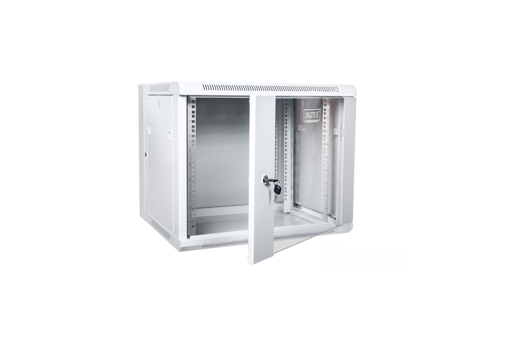 Rack ormar DIGITUS Dynamic Basic DN-WD19-09U-550 (9U, 600x550mm, zidni, sivi)-0