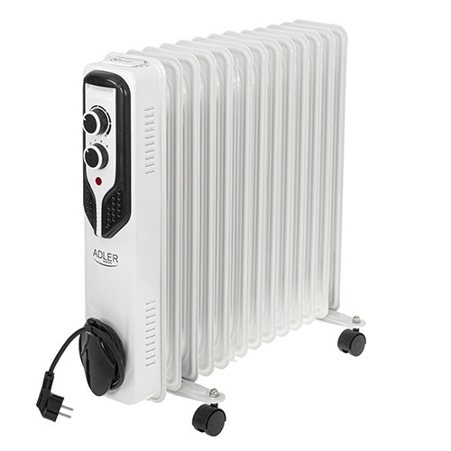 Uljni radijator ADLER AD 7818 (2500 W) bijeli