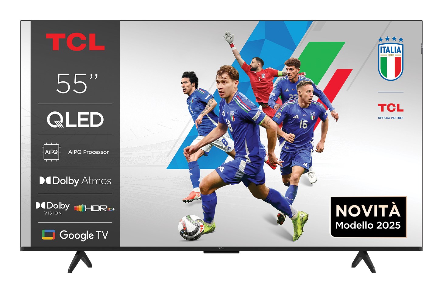 TCL P79K 55P79K TV 139.7 cm (55") 4K Ultra HD Smart TV Wi-Fi Metallic 430 cd/m²-0