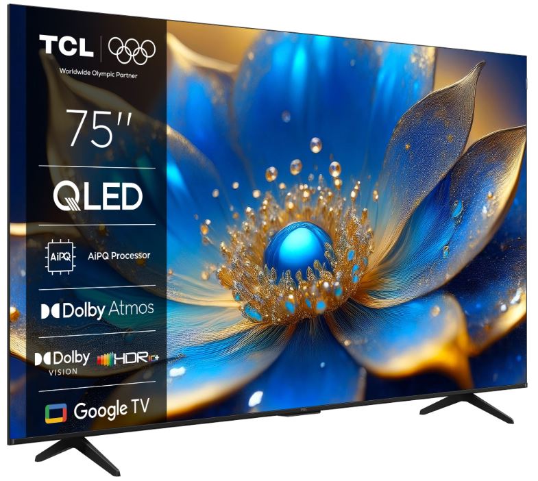 TV TCL QLED 75P79K Google TV (190.5 cm, 4K UHD, HDR10+, Dolby Atmos, Smart TV)-2
