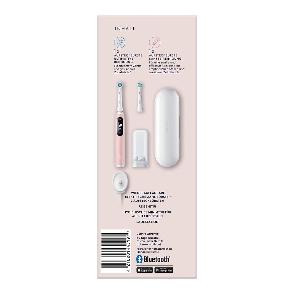 ELEKTRIČNA ČETKICA ORAL-B 445197 (odrasli, vibrirajuća, ružičasta, bijela)-3