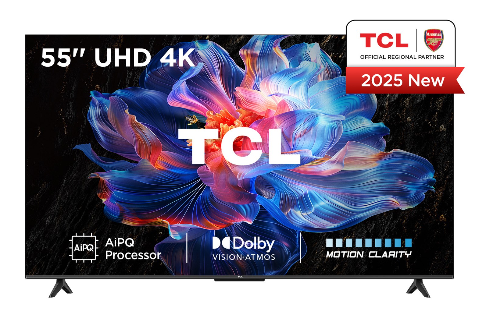 Televizor TCL 55V6C (55", 139cm, 4k uhd, smart tv, metalik)-0