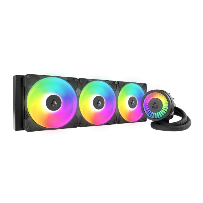 Vodeno hlađenje ARCTIC LIQUID FREEZER III PRO 420mm A-RGB (za INTEL/AMD procesore, 800–2800 vrt/min, 12x A-RGB Gen2 LED diode, 3x P14 Pro A-RGB ventilator)