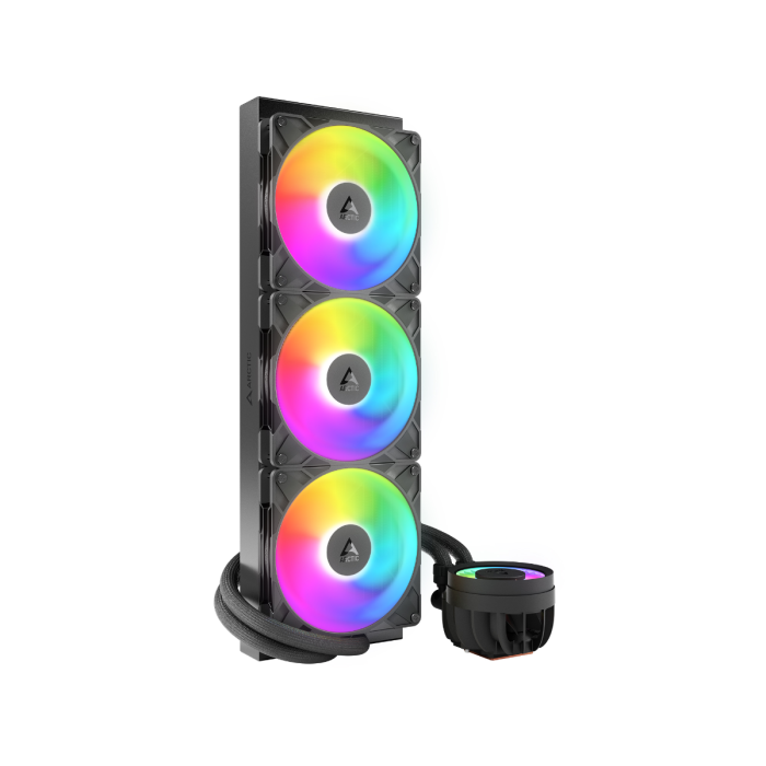 Vodeno hlađenje ARCTIC LIQUID FREEZER III PRO 420mm A-RGB (za INTEL/AMD procesore, 800–2800 vrt/min, 12x A-RGB Gen2 LED diode, 3x P14 Pro A-RGB ventilator)-1