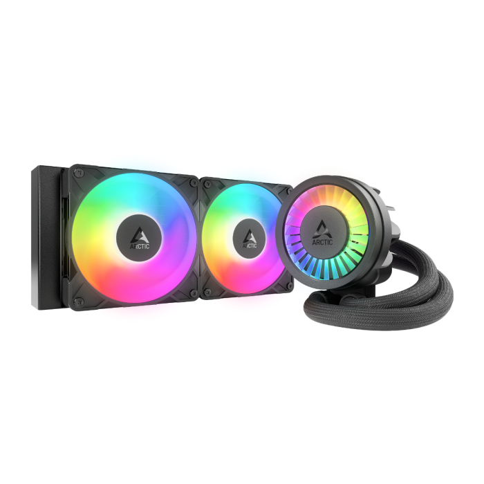 Vodeno hlađenje ARCTIC LIQUID FREEZER III PRO 240mm A-RGB (za INTEL/AMD procesore, 800–2800 vrt/min, 12x A-RGB Gen2 LED diode, 2x P12 Pro A-RGB ventilatora)