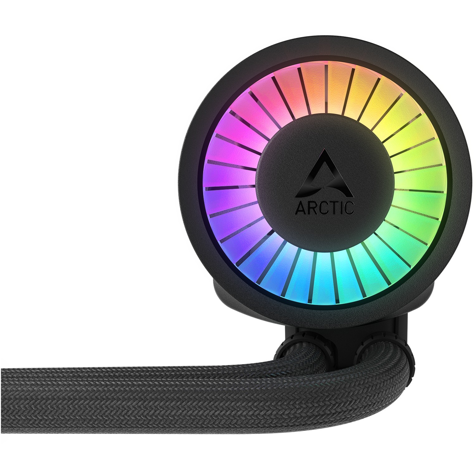 Vodeno hlađenje ARCTIC LIQUID FREEZER III PRO 240mm A-RGB (za INTEL/AMD procesore, 800–2800 vrt/min, 12x A-RGB Gen2 LED diode, 2x P12 Pro A-RGB ventilatora)-15