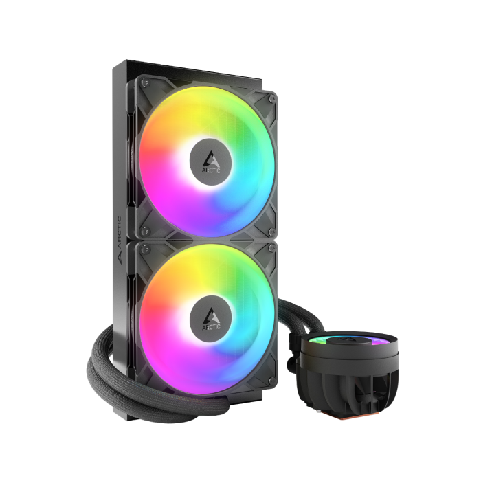 ARCTIC LIQUID FREEZER III PRO 280mm A-RGB vodno hlađenje za INTEL/AMD procesore (bakrena ploča, mikro rezkana rebra, 2x P14 Pro A-RGB ventilator, 400–2500 vrt/min)-1