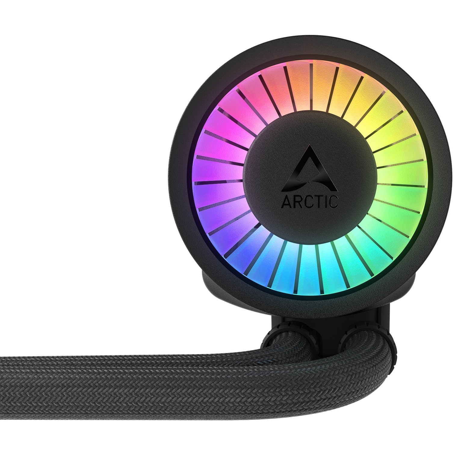 ARCTIC LIQUID FREEZER III PRO 280mm A-RGB vodno hlađenje za INTEL/AMD procesore (bakrena ploča, mikro rezkana rebra, 2x P14 Pro A-RGB ventilator, 400–2500 vrt/min)-10