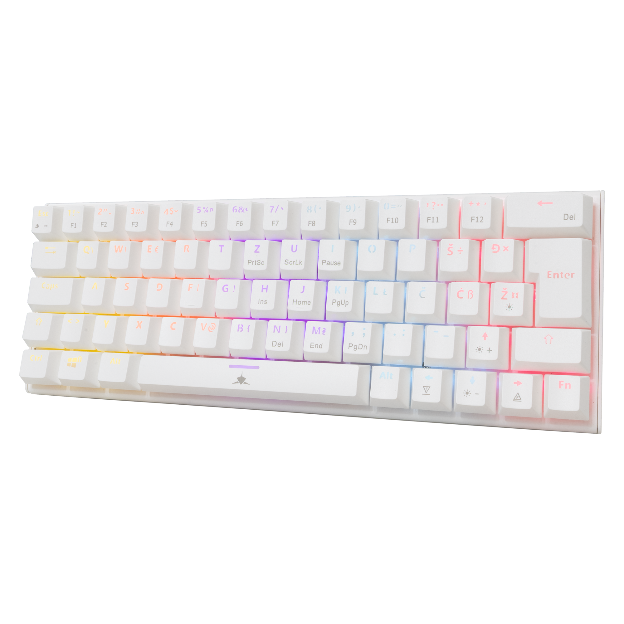 Tipkovnica WHITE SHARK GK-002212V2 WAKIZASHI-2 (bijela, crvena)-2