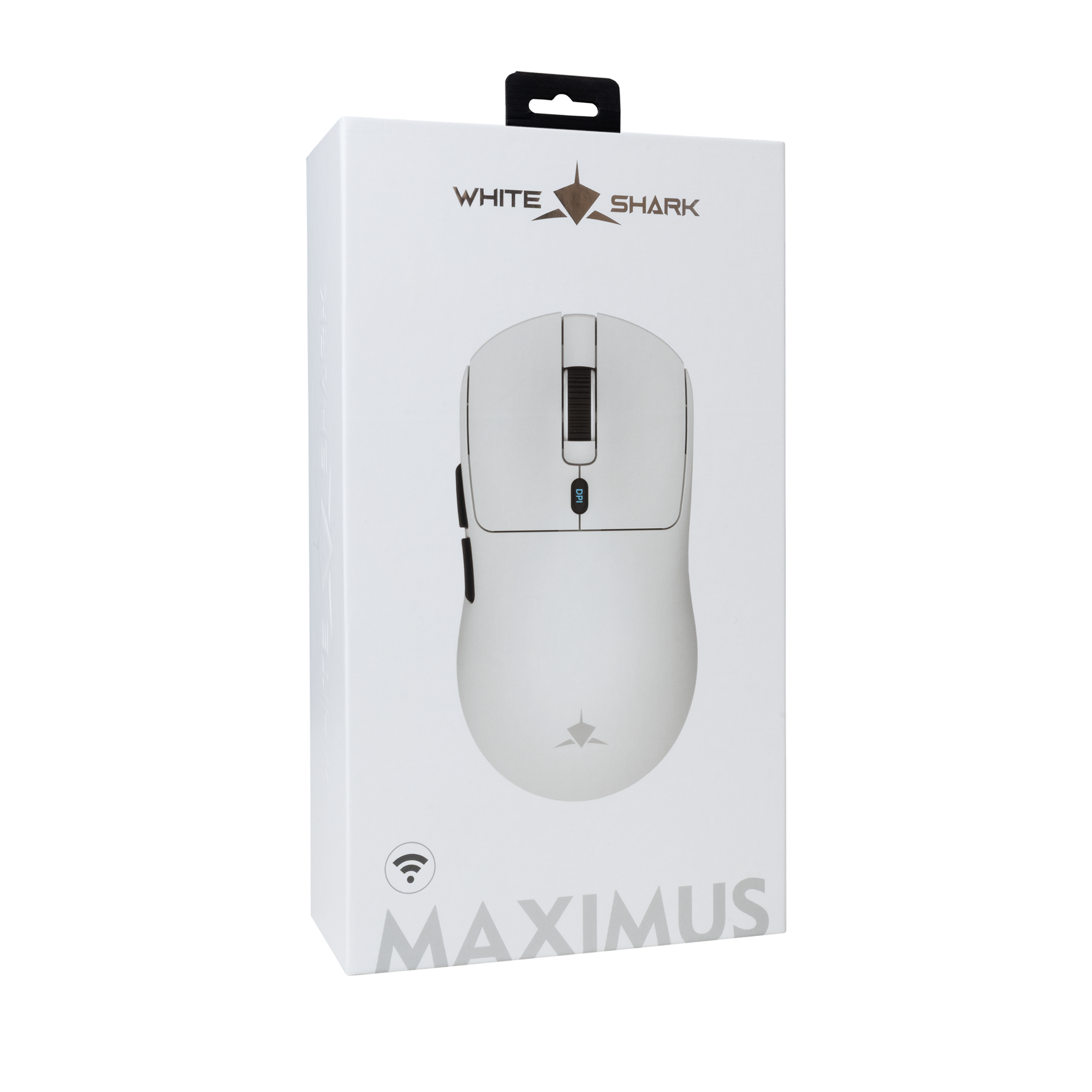 Miš WHITE SHARK PL MOUSE GM-9010 MAXIMUS White-10