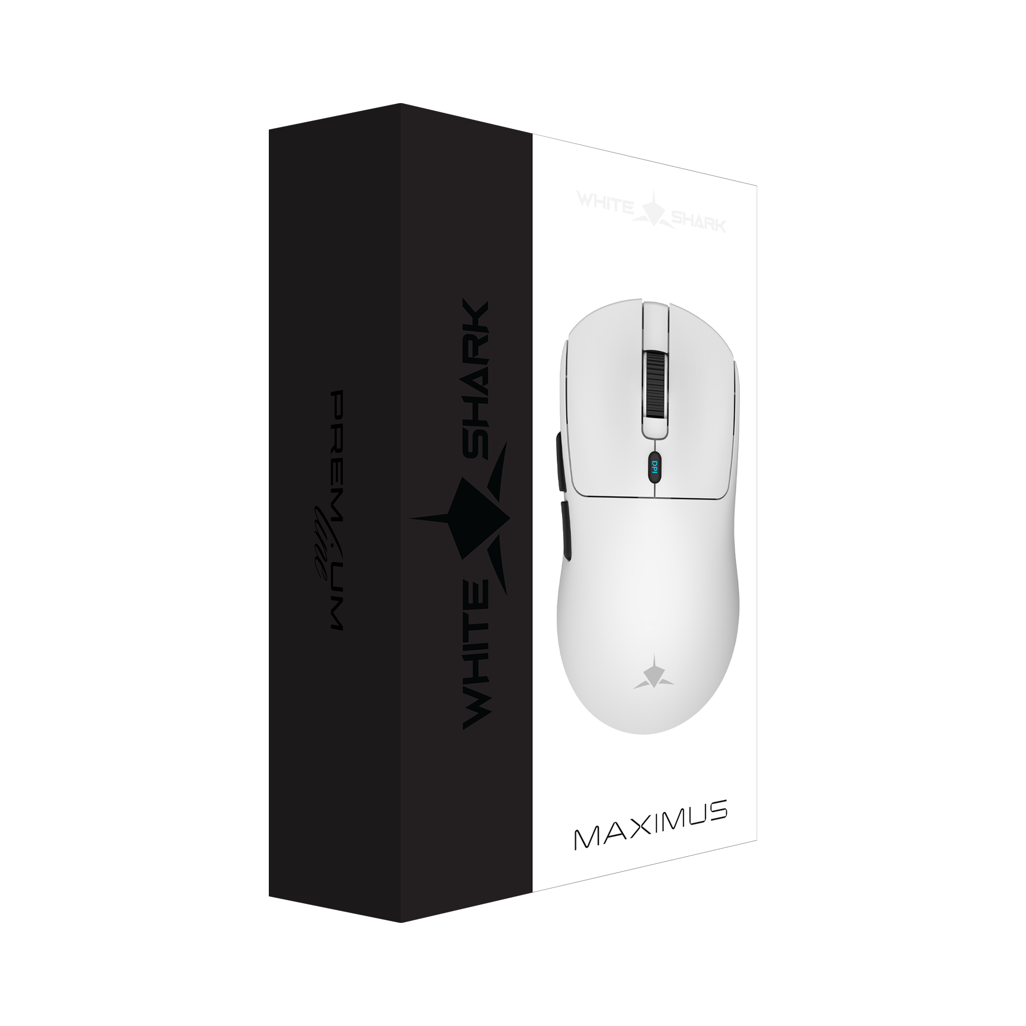 Miš WHITE SHARK PL MOUSE GM-9010 MAXIMUS White-17